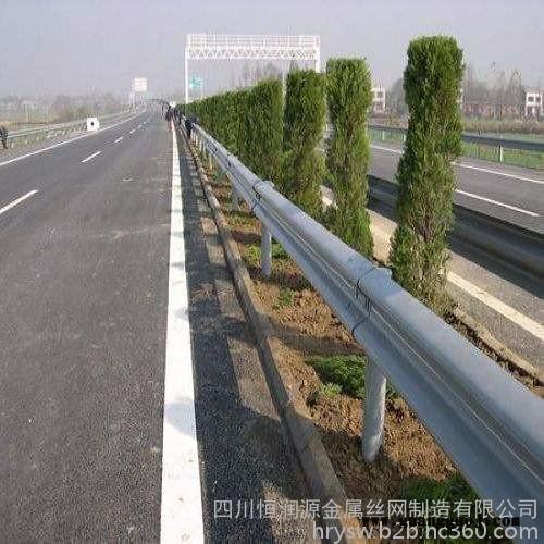 成都波形护栏 成都高速公路护栏板  公路防撞护栏 高速公路护栏