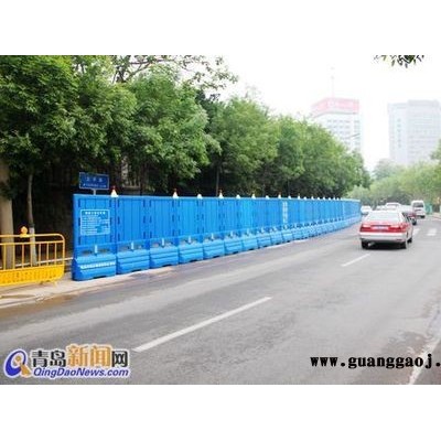 注水式施工围栏_市政围栏济南盛世达交通设施有限公司直销塑料水马