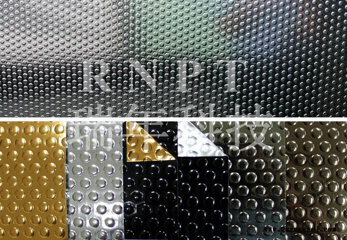 RNPT瑞年科技PK0005-051压纹胶片灯罩材料镀铬胶片金银胶片图2