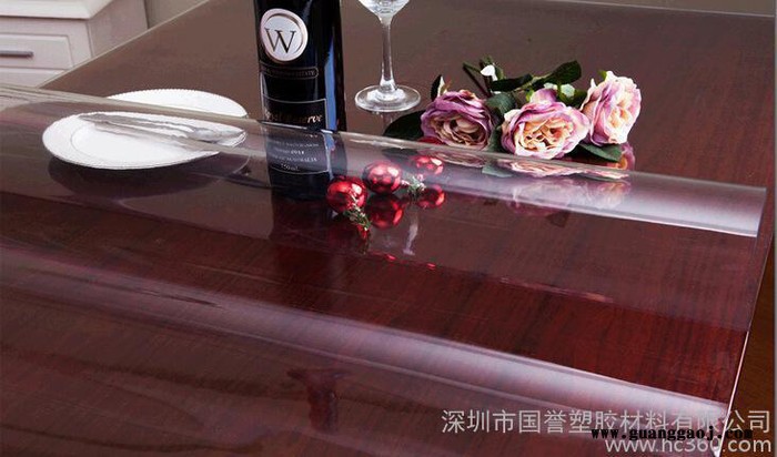 进口透明PVC桌垫 透明PVC软胶片 无毒无味欧盟进口标准软图2