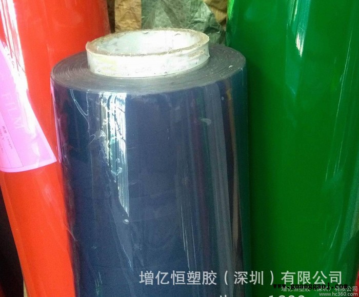 实色光面胶 PVC压延膜 有色 文具 雨衣 日用 薄膜图3