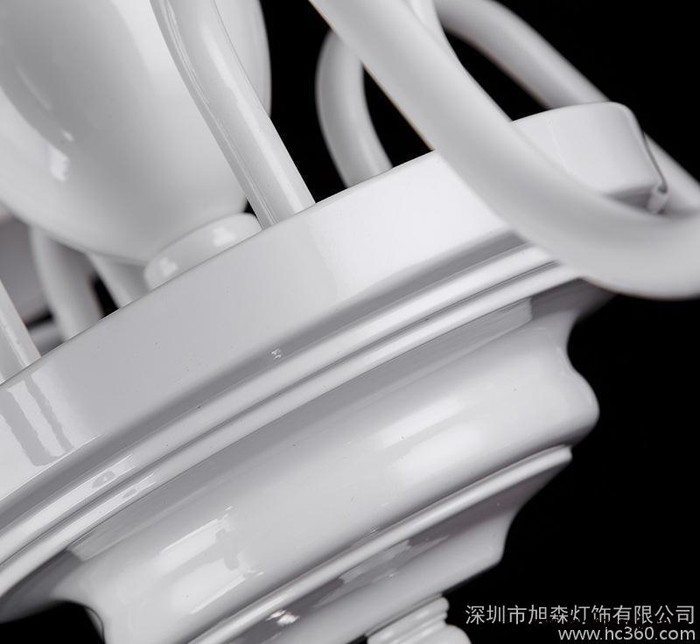 简约现代水晶吊灯个性创意铁艺卧室餐厅客厅灯三头艺术布罩灯具