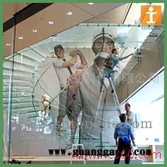 供应透明写真背胶、背胶透明片写真、背胶全透片、透明片写真、户内带胶透明片、户内写图2