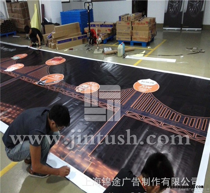 上海七宝批量户内高品质、高精度PP背胶写真