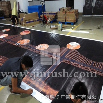 上海七宝批量户内高品质、高精度PP背胶写真