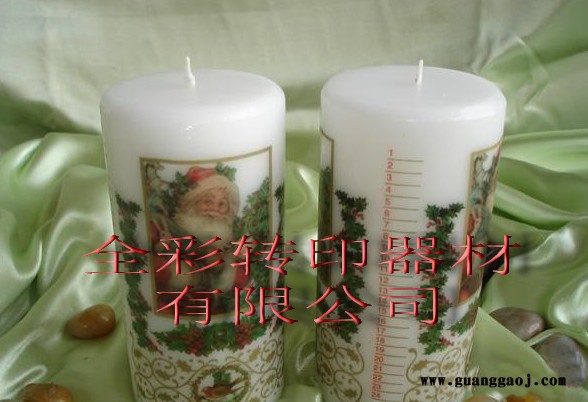 全彩蜡烛水贴纸|玻璃水转印纸批发图5