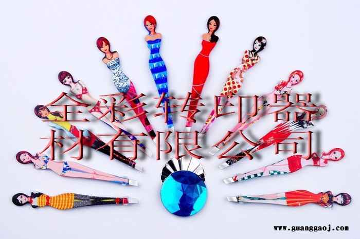 眉夹转印纸刀剪花纸气染纸厂家图2