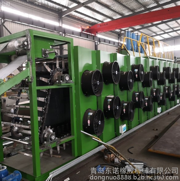 厂家供应 青岛东诺 XPG-900 气动接取 定长裁断 分条机 胶片冷却线 胶片冷却装置图5