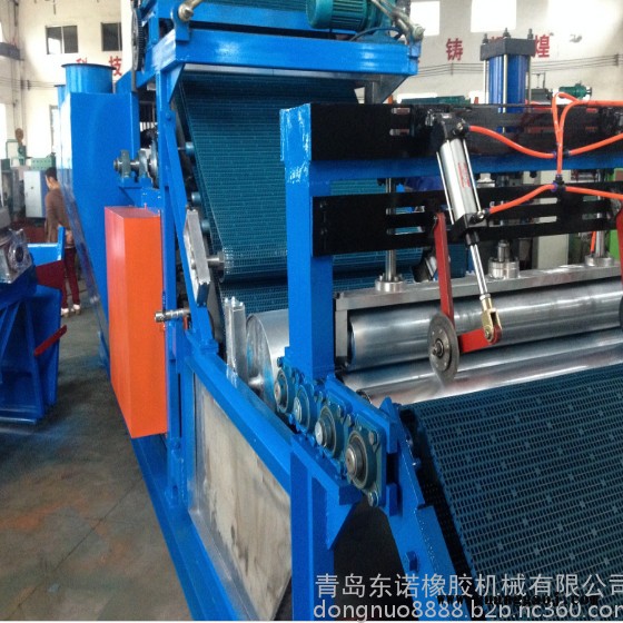 厂家供应 青岛东诺 XPG-900 气动接取 定长裁断 分条机 胶片冷却线 胶片冷却装置图3