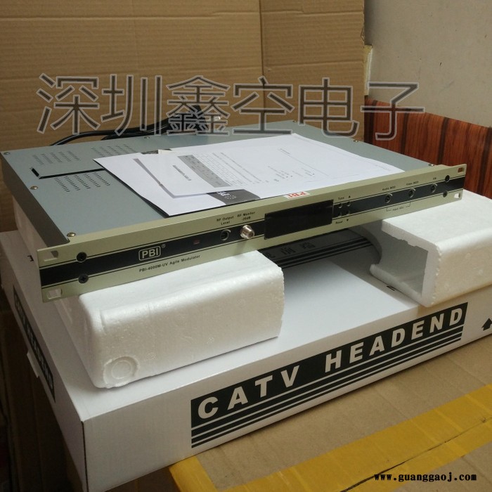 PBI-4000MUV捷变频调制器 广播级有线全频道捷变式原厂调制器 PBI调制器图2