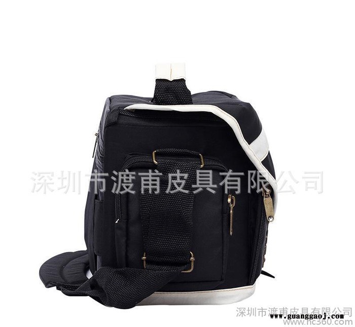 深圳龙岗一般纳税人厂加工定做防水尼龙斜纹料单肩单反摄影相机包图3