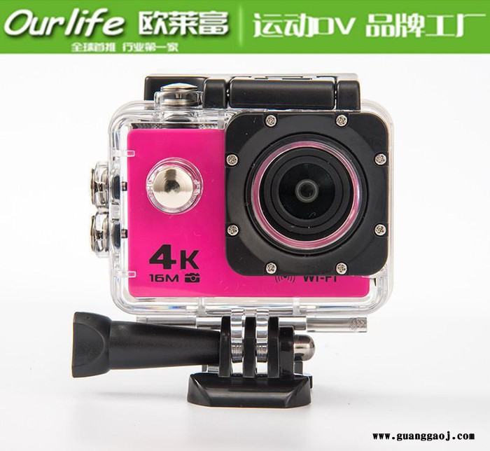 防水运动相机全志4K高清迷你遥控wifi运动DV户外摄像机图2