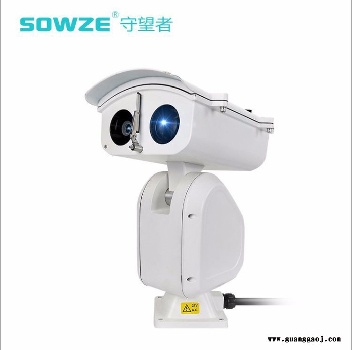 高清夜视52倍1000米远距离红外激光重型双光长焦透雾高清云台摄像机图2