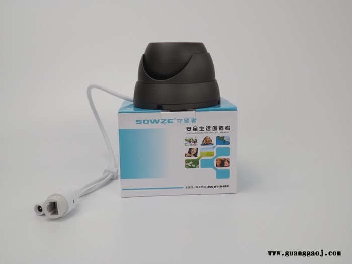 守望者厂家车载POE网络后视半球摄像机 可选内置音频铝合金外壳 车内安装固定焦距摄像头 POE车载摄像头图3