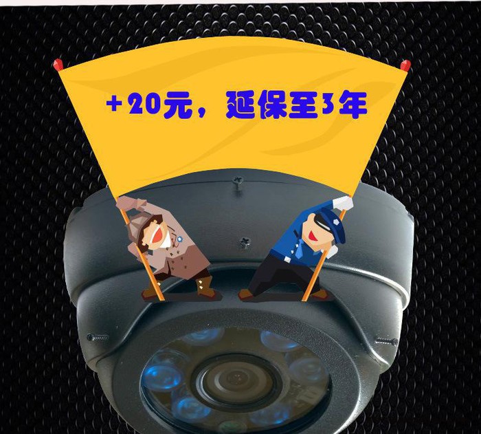 临汾供应130W六灯车载摄像头_960P红外数字阵列摄像机 自带防滑扣 车载摄像机图3