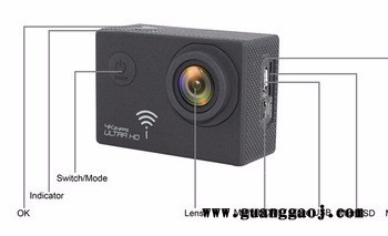 万臣DV660 4K 防水相机图5