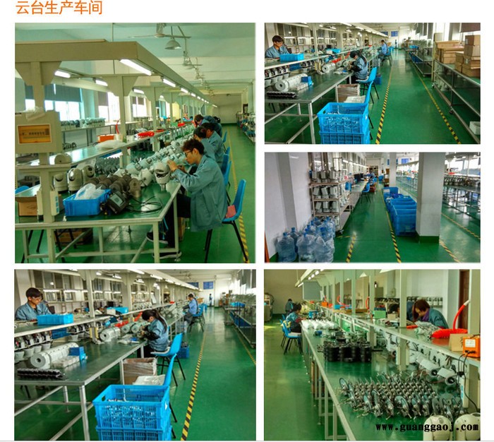 工程车顶 6目全景车载摄像机 200万高清摄像机铝合金红外夜视360度无盲点监控 机器人 广场监控图1