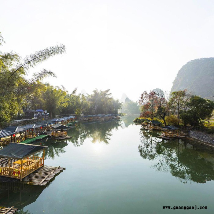 阳朔遇龙河风景、720°全景3D真实展示效果，山东麟轩文化传播有限公司承接全景拍摄、全景制作、企业策划、宣传推广服务图2