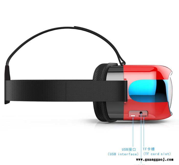 VR眼镜一体机3D全景虚拟现实眼镜游戏头盔头戴式 礼品 佳品图3