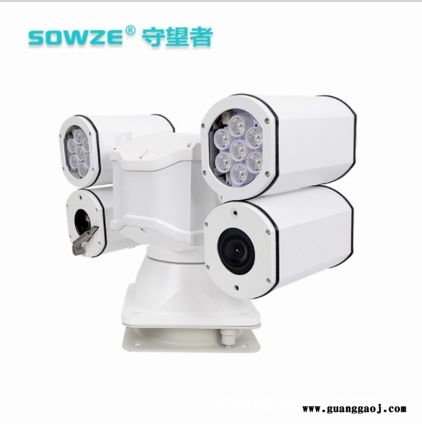 守望者自动变焦红外夜视双光谱云台智能设备360度全向车载 热成像摄像机图2