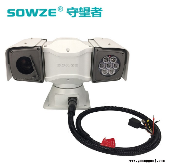 守望者 指挥车云台远程监控 厂家定制150米夜视红外车载云台摄像机 4g车载视频监控系统图3
