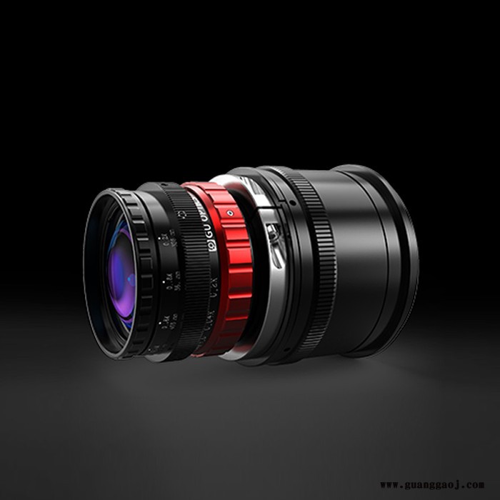 联合光科 线扫镜头 620004 焦距60mm 传感器尺寸60mm 放大倍率0.04x～0.2x M58x0.75图1
