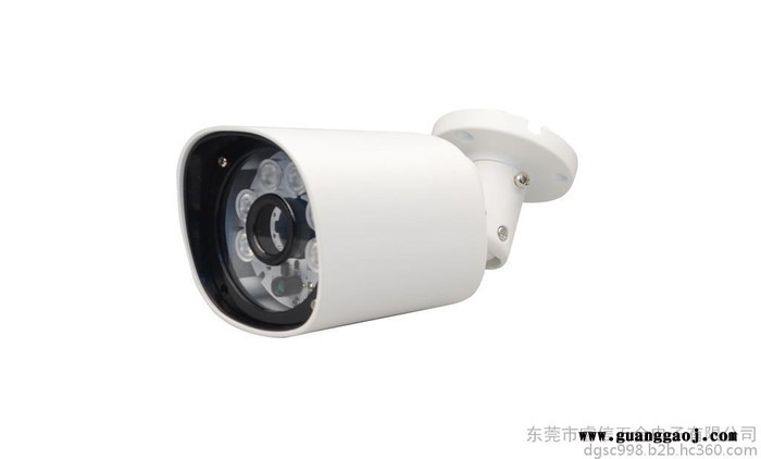 供应  睿信   F60方筒带卡槽监控摄像头外壳3灯阵列图3