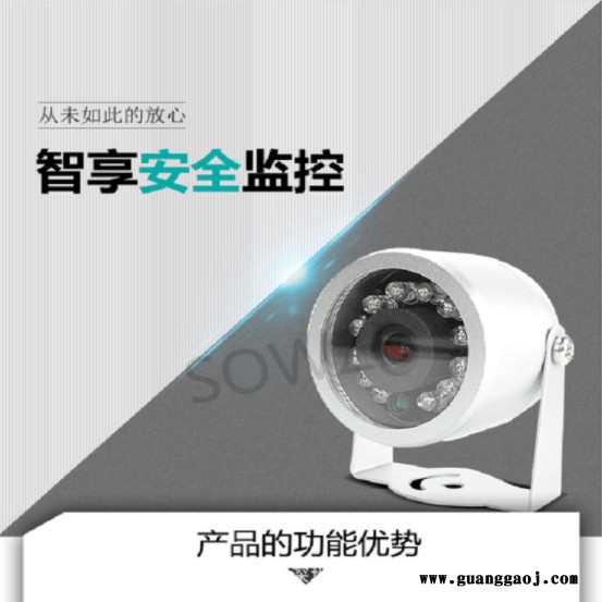 camera200万红外车载鹅蛋家用摄像机 铝合金高清广角监控摄像头图2
