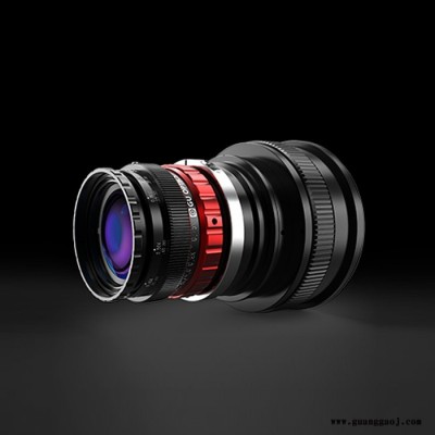 联合光科 线扫镜头 620001 焦距60mm 传感器尺寸60mm 放大倍率0.2x～0.75x M58×0.75