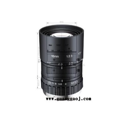 浩蓝光电AZUREphotonics AZURE-1623ML12M 手动光圈定焦镜头