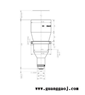 浩蓝光电AZUREphotonics AZURE-DT200016M5M 工业双远心镜头图1