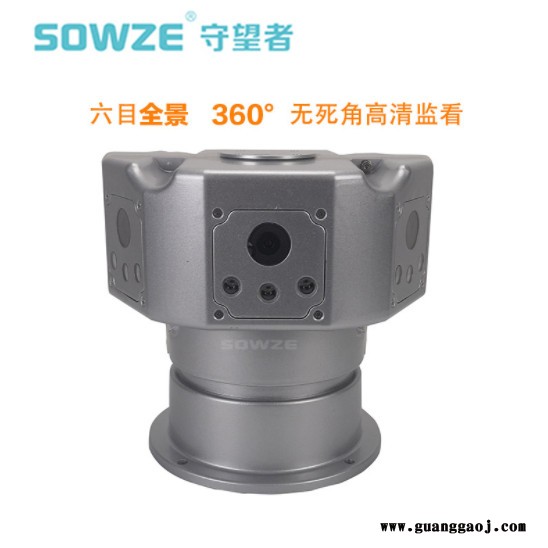 守望者360度六目全景车载摄像机 200万/500万像素可选六目全景摄像机 六个方向同时拍摄 独立画面 全景摄像机图4