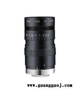 浩蓝光电AZUREphotonics AZURE-7520M5M 手动光圈定焦镜头图1