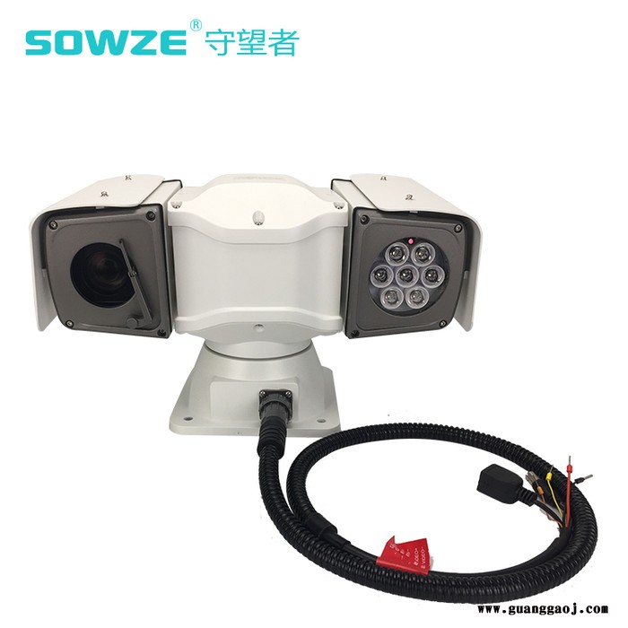 1080PT型网络高清红外云台摄像机 车载人脸识别抓拍监控RS485控制 守望者私模车载专用360度全景云台摄像机防撞击图3
