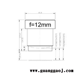 浩蓝光电AZUREphotonics AZURE-1228MAC 扳机工业镜头图2