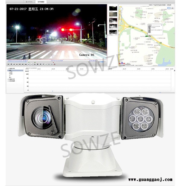 SOWZE双光谱热成像云台摄像机200万防冻防尘防雷防浪摄像头支持GB28181协议定点安装图1