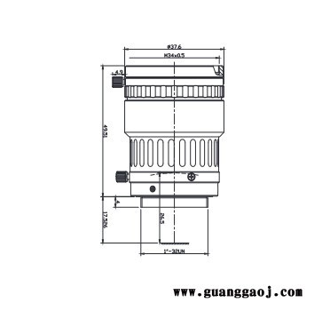 浩蓝光电AZUREphotonics AZURE-5030UV 紫外线工业镜头图4