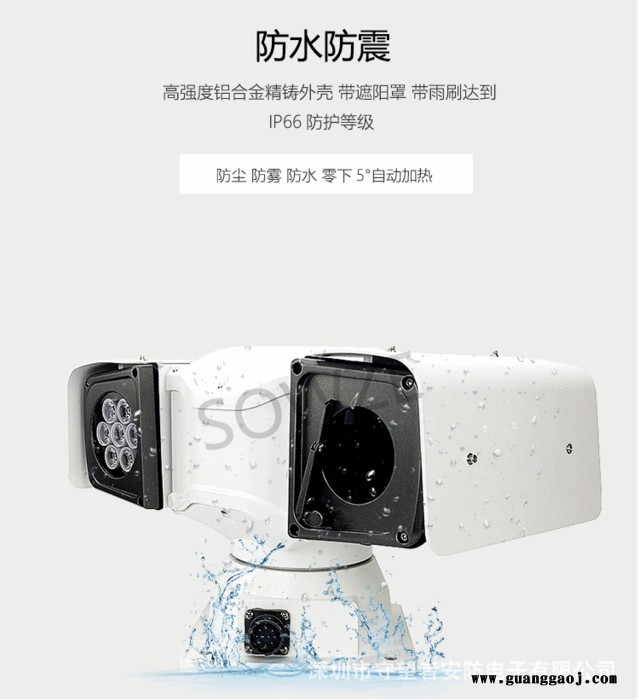 守望者SW-MIP8220TCF-LA 车载云台摄像机图5