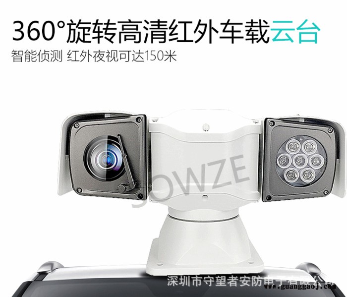 守望者SW-MIP8220TCF-LA 车载云台摄像机图7