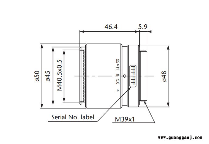 日本茉丽特           ML-F80C-0205      百万像素    工业镜头图1
