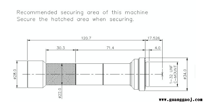基恩士KEYENCE  CA-LMH10  CA-L系列 工业镜头图1