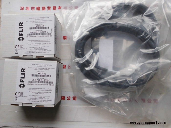 GS3-PGE-91S6M-C   Point Grey灰点 工业摄像机图2