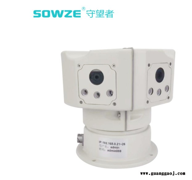巡逻车专用360度车载摄像机200万高清车顶云台摄像头 强抗震铝合金智能 六目全景摄像机图5