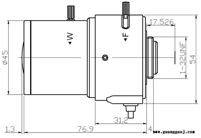 日本AVENIR ETOKU精工          SV1040GNBIRMP           工业镜头图2