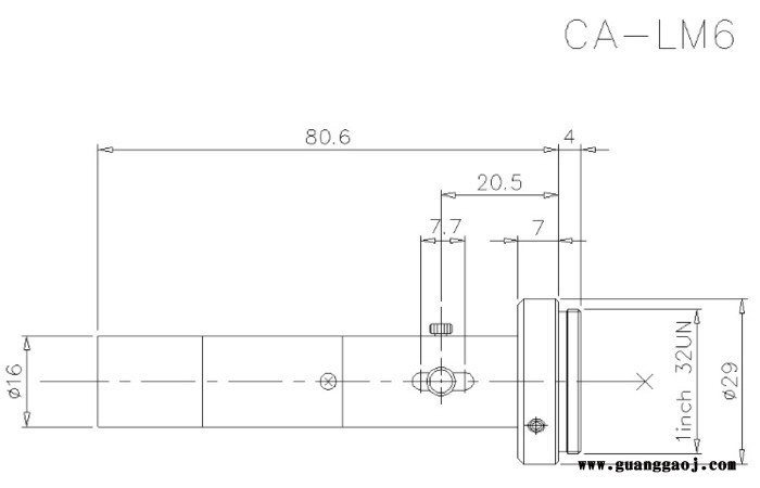 基恩士KEYENCE   CA-LM6  CA-L系列 工业镜头图5