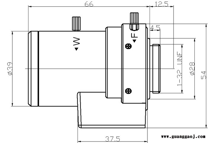 日本AVENIR ETOKU精工          SSV0550GNBIR           工业镜头图3