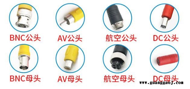 深圳10米六芯航空线 六芯网络摄像机延长线 网络清摄像机专用车载图2