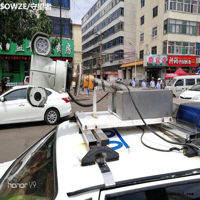 车载800万4K透雾网络云台摄像机 守望者车载带雨刷防水夜视监控摄像头 安防电子设备图2