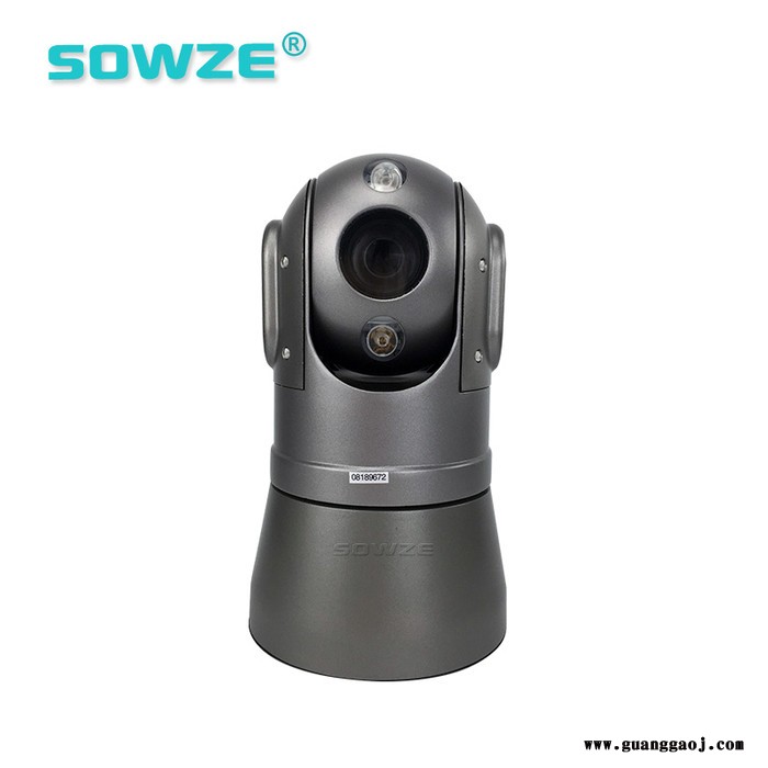1080P 30倍带4G+GPS+WIFI 便携式高清布控云台摄像机 4G布控球 无线一体化球型云台摄像机图2