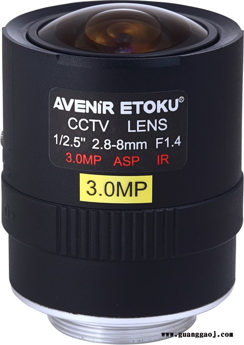 日本AVENIR ETOKU精工        SSV2808IRMP     百万像素     工业镜头图1